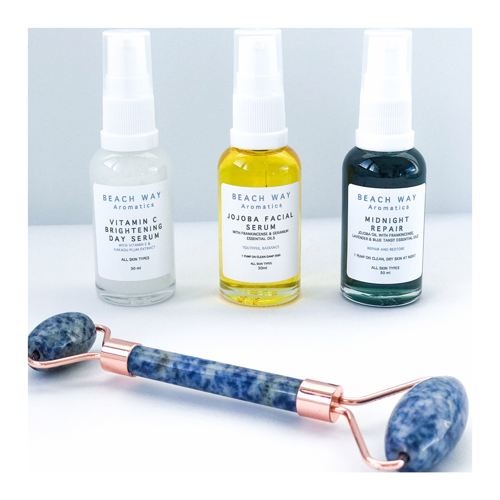 Sodalite Facial Massage Roller
